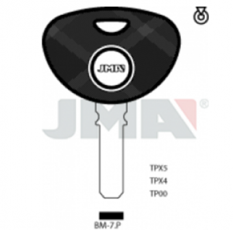 LLAVE LATON S/ TRANSPONDER TP00BM-7P